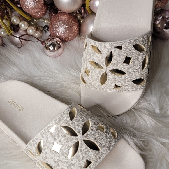 MICHAEL KORS WOMEN'S SLIDES Size8 Brand new - Picture 4 of 7